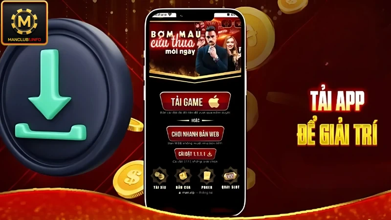 Tải ứng dụng cổng game đem lại nhiều tiện ích vượt trội cho người chơi