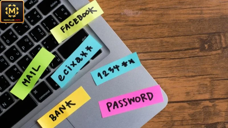 Anh em có thể tạo code đăng nhập mới rồi lưu trữ lại để tránh quên password ManClub tiếp